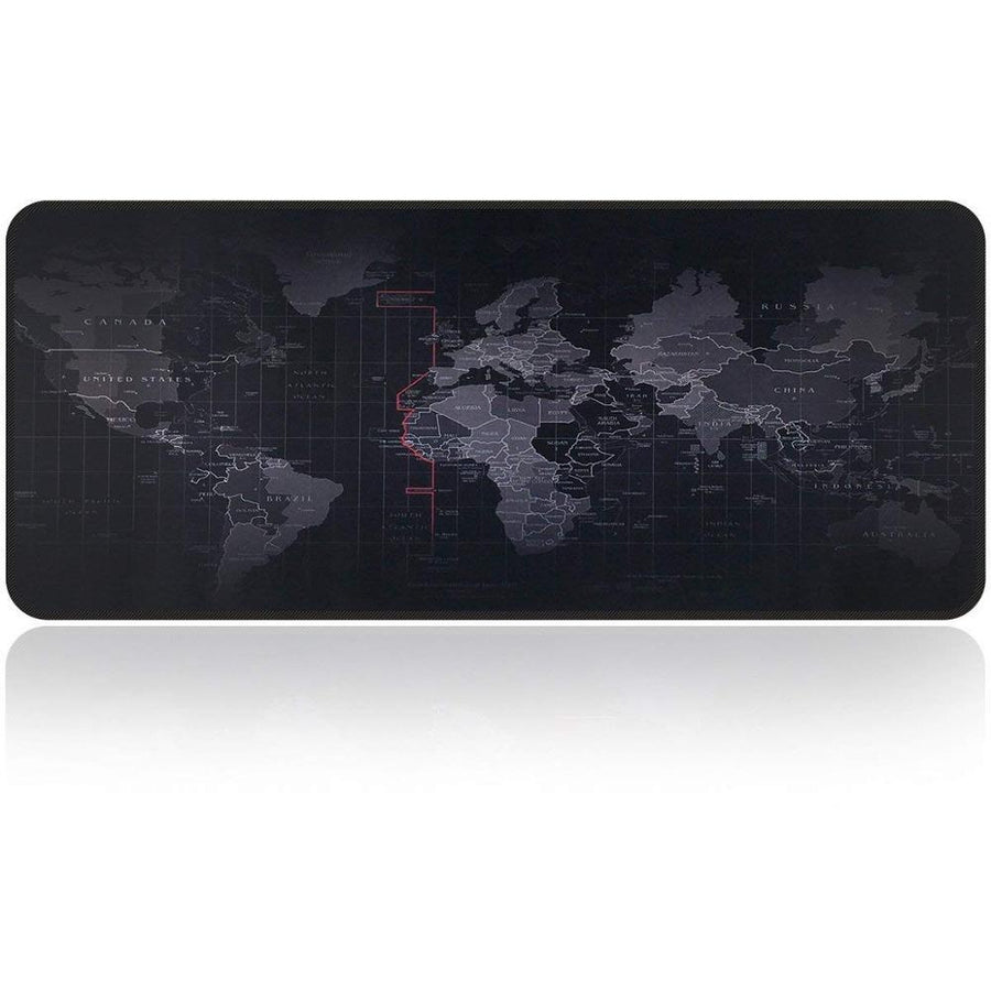 World Map Gaming Desk Pad
